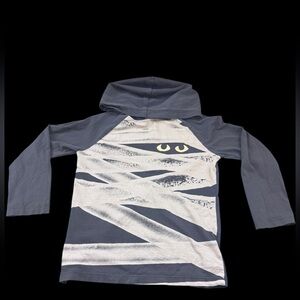 Gymboree hooded long-sleeve tee Size S (5-6)k148